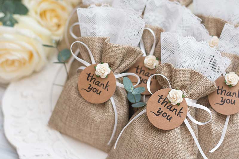 private rehearsal dinner restaurant on the south shore ma - photo of wedding favors