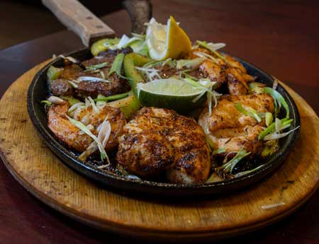 chicken menu item