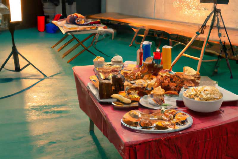 quincy ma movie production catering, film set catering