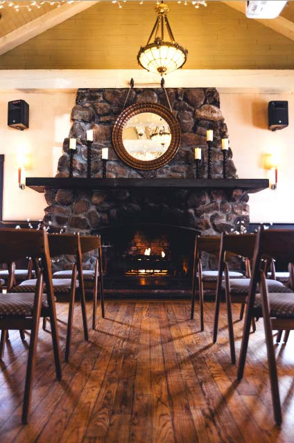 tavern photo, set up for wedding